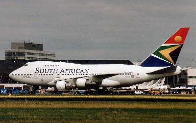One of the SA Airlines used on the Brazil route